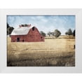 thumbnail image 1 of Villa, Mlli 14x12 White Modern Wood Framed Museum Art Print Titled - Farmhouse On The Hay, 1 of 4