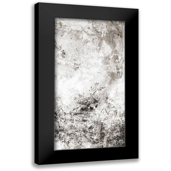 Villa, Mlli 14x24 Black Modern Framed Museum Art Print Titled - Chaotic Calm Two Neutral