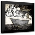 thumbnail image 1 of Villa, Mlli 15x15 Black Modern Framed Museum Art Print Titled - Relax Yourself, 1 of 5