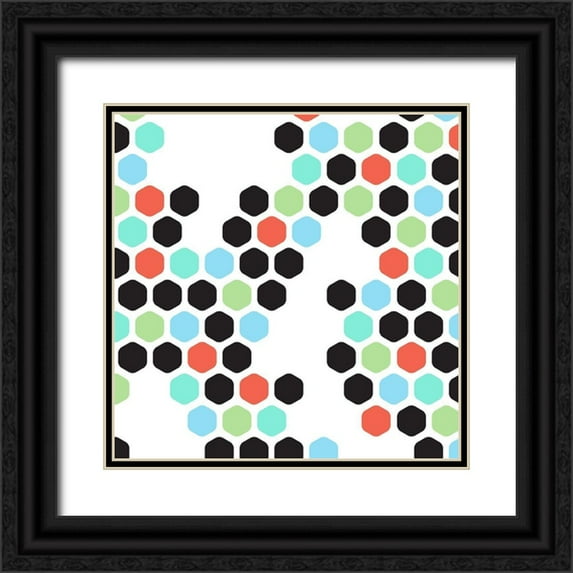 Villa, Mlli 15x15 Black Ornate Wood Framed with Double Matting Museum Art Print Titled - Digital Cool