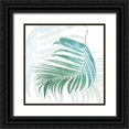 thumbnail image 1 of Villa, Mlli 15x15 Black Ornate Wood Framed with Double Matting Museum Art Print Titled - Neutral Palms Mate, 1 of 4
