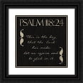 thumbnail image 1 of Villa, Mlli 15x15 Black Ornate Wood Framed with Double Matting Museum Art Print Titled - Psalm This, 1 of 4