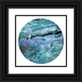 thumbnail image 1 of Villa, Mlli 15x15 Black Ornate Wood Framed with Double Matting Museum Art Print Titled - Unclear Waters Circle, 1 of 4