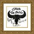 thumbnail image 1 of Villa, Mlli 15x15 Gold Ornate Wood Framed with Double Matting Museum Art Print Titled - Grab The Bull, 1 of 4