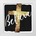 thumbnail image 1 of Villa, Mlli 15x15 White Modern Wood Framed Museum Art Print Titled - Believe, 1 of 4