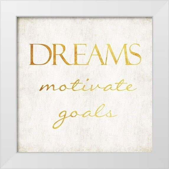 Villa, Mlli 15x15 White Modern Wood Framed Museum Art Print Titled - Dream Motivates