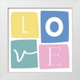 thumbnail image 1 of Villa, Mlli 15x15 White Modern Wood Framed Museum Art Print Titled - Love Boxes, 1 of 4