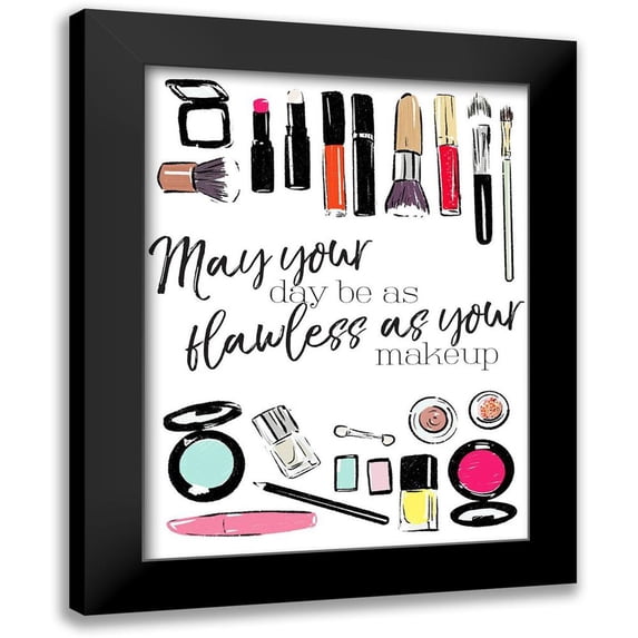 Villa, Mlli 15x18 Black Modern Framed Museum Art Print Titled - May Your
