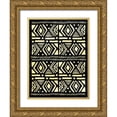 thumbnail image 1 of Villa, Mlli 15x18 Gold Ornate Wood Framed with Double Matting Museum Art Print Titled - Tribal Directions Cream, 1 of 4
