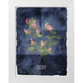 thumbnail image 1 of Villa, Mlli 15x18 White Modern Wood Framed Museum Art Print Titled - Flower Page Blue, 1 of 4
