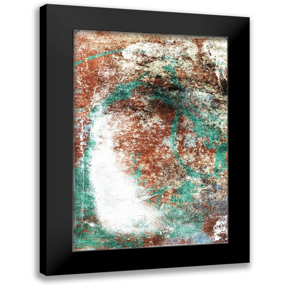 Villa, Mlli 17x24 Black Modern Framed Museum Art Print Titled - Rust Growth