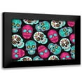 thumbnail image 1 of Villa, Mlli 18x14 Black Modern Framed Museum Art Print Titled - More Fun Skulls Reverse, 1 of 5