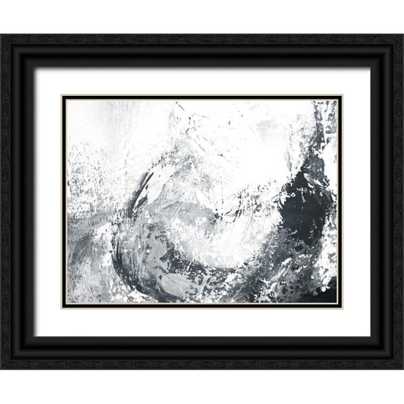 Villa, Mlli 18x15 Black Ornate Wood Framed with Double Matting Museum Art Print Titled - Make Waves