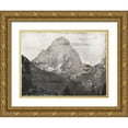 thumbnail image 1 of Villa, Mlli 18x15 Gold Ornate Wood Framed with Double Matting Museum Art Print Titled - In The Mountains, 1 of 4