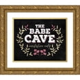 thumbnail image 1 of Villa, Mlli 18x15 Gold Ornate Wood Framed with Double Matting Museum Art Print Titled - The Babe Cave, 1 of 4