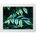 thumbnail image 1 of Villa, Mlli 18x15 White Modern Wood Framed Museum Art Print Titled - Electric Leaves, 1 of 4