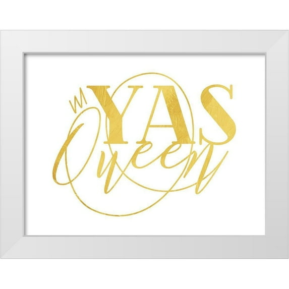 Villa, Mlli 18x15 White Modern Wood Framed Museum Art Print Titled - Yas Queen