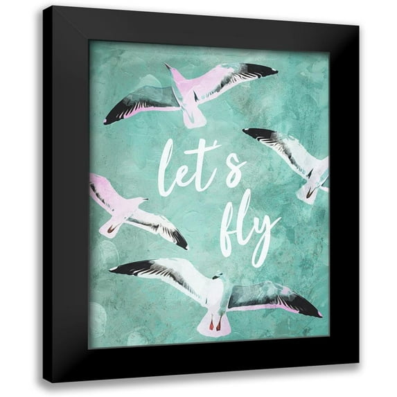 Villa, Mlli 19x24 Black Modern Framed Museum Art Print Titled - Lets Fly
