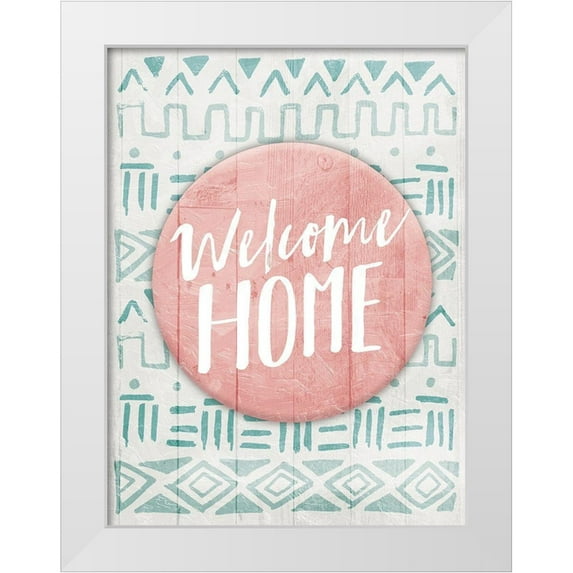 Villa, Mlli 19x24 White Modern Wood Framed Museum Art Print Titled - Tribe Phrase Soft