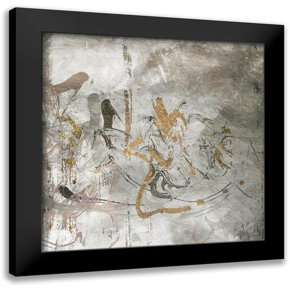 Villa, Mlli 20x20 Black Modern Framed Museum Art Print Titled - Get Lost Neutral