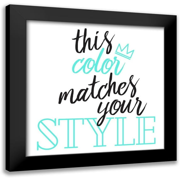 Villa, Mlli 20x20 Black Modern Framed Museum Art Print Titled - King Of Style