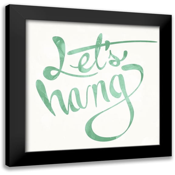 Villa, Mlli 20x20 Black Modern Framed Museum Art Print Titled - Lets Hang text