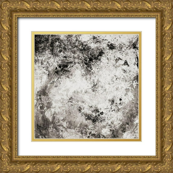 Villa, Mlli 20x20 Gold Ornate Wood Framed with Double Matting Museum Art Print Titled - Chaotic Calm Neutral