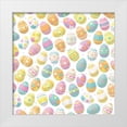 thumbnail image 1 of Villa, Mlli 20x20 White Modern Wood Framed Museum Art Print Titled - Easter Eggs Pop, 1 of 4