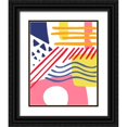 thumbnail image 1 of Villa, Mlli 20x24 Black Ornate Wood Framed with Double Matting Museum Art Print Titled - Confusion, 1 of 4