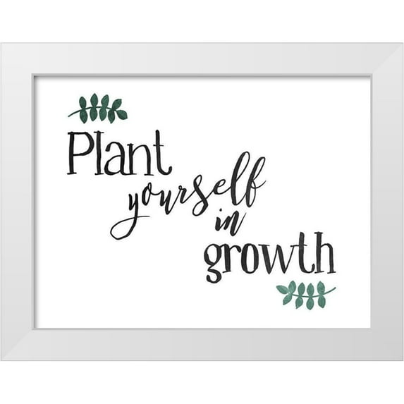 Villa, Mlli 24x19 White Modern Wood Framed Museum Art Print Titled - Plant Growth Hori Color