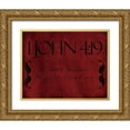 thumbnail image 1 of Villa, Mlli 24x20 Gold Ornate Wood Framed with Double Matting Museum Art Print Titled - John We Love, 1 of 4