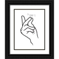 thumbnail image 1 of Villa, Mlli 25x32 Black Ornate Wood Framed with Double Matting Museum Art Print Titled - Snap, 1 of 4