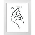 thumbnail image 1 of Villa, Mlli 25x32 White Modern Wood Framed Museum Art Print Titled - Snap, 1 of 4