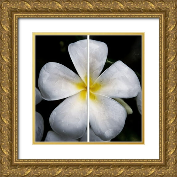 Villa, Mlli 26x26 Gold Ornate Wood Framed with Double Matting Museum Art Print Titled - Smile