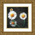 thumbnail image 1 of Villa, Mlli 26x26 Gold Ornate Wood Framed with Double Matting Museum Art Print Titled - Together Flowers, 1 of 4