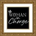 thumbnail image 1 of Villa, Mlli 26x26 Gold Ornate Wood Framed with Double Matting Museum Art Print Titled - Woman In Charge, 1 of 4