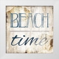 thumbnail image 1 of Villa, Mlli 26x26 White Modern Wood Framed Museum Art Print Titled - Beach Time, 1 of 4