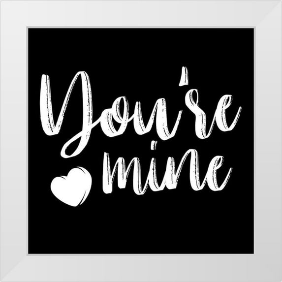 Villa, Mlli 26x26 White Modern Wood Framed Museum Art Print Titled - Your Mine