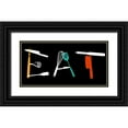 thumbnail image 1 of Villa, Mlli 32x18 Black Ornate Wood Framed with Double Matting Museum Art Print Titled - Eat, 1 of 4