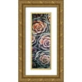 thumbnail image 1 of Villa, Mlli 7x14 Gold Ornate Wood Framed with Double Matting Museum Art Print Titled - Fall Succulents, 1 of 4