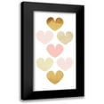 thumbnail image 1 of Villa, Mlli 9x14 Black Modern Framed Museum Art Print Titled - Crossed Heart, 1 of 5