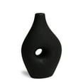 thumbnail image 1 of Villa Moda Silke Large Genie Decorative Modern Vase, Medium, Black, 1 of 6
