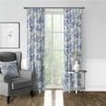 thumbnail image 1 of Villa Nova Pinch Pleat Drapery Panel, Ink - 40 x 108 in. - Pack of 2, 1 of 1