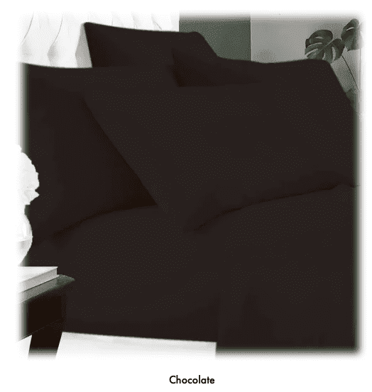 Villa Novum 6-Piece Bamboo Fiber Sheet Set (Chocolate, Queen)