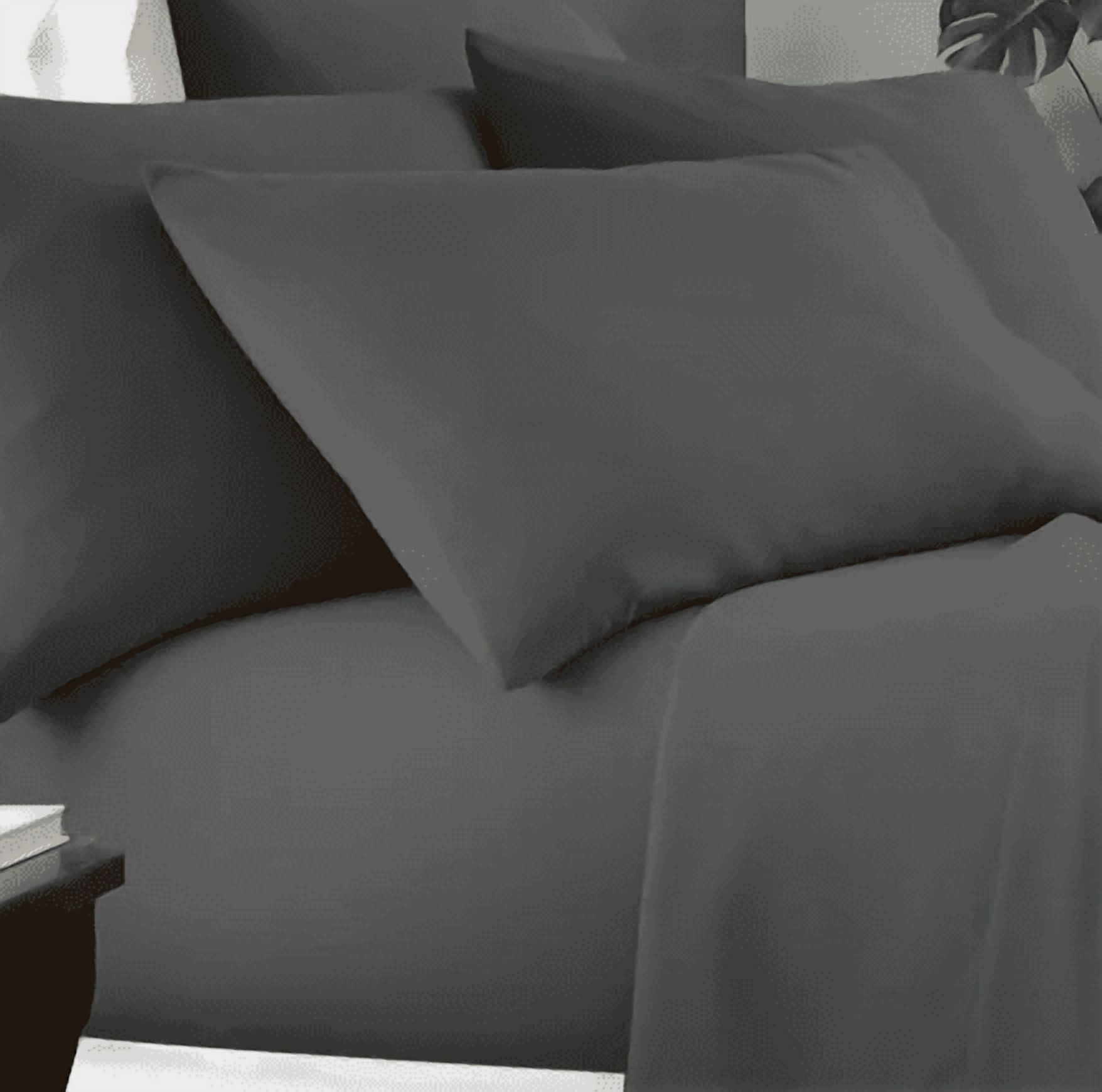 Villa Novum 6-Piece Bamboo Fiber Sheet Set (Gray, Cali King)