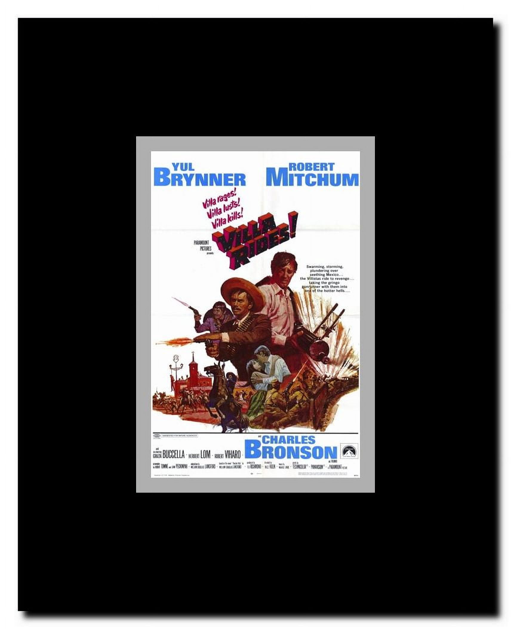 Villa Rides Framed Movie Poster