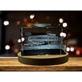thumbnail image 1 of Villa Savoye — Poissy 3D Engraved Crystal Collectible Souvenir, 1 of 7