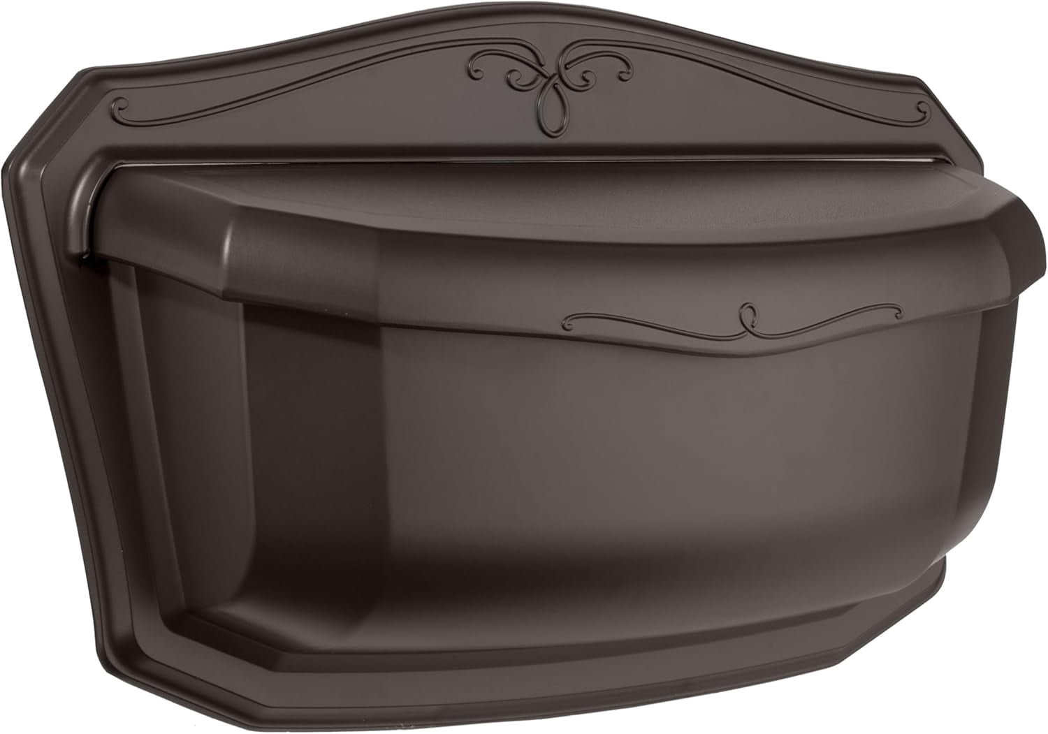 Villa Wall Mount Mailbox, Large, Rubbed Bronze