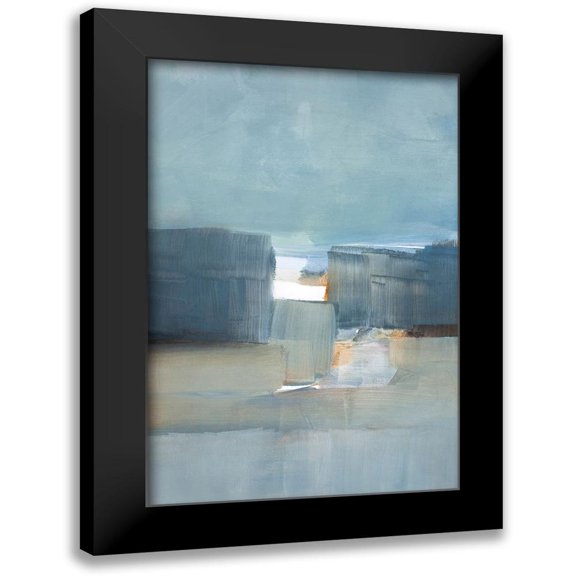 Villafane, Stephane 11x14 Black Modern Framed Museum Art Print Titled - Spatial Composition 21.10.2019