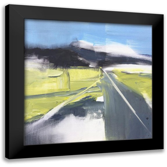 Villafane, Stephane 12x12 Black Modern Framed Museum Art Print Titled - Spatial Composition 19.09.2017